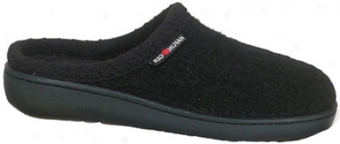 Haflinger Classic Hardsole Slipper - Black