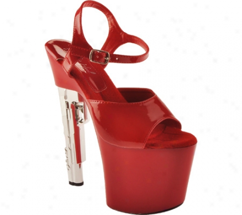 Highest Heel Magnum-11 (women's ) - Red Patennt Pu