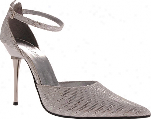 Highest Heel Slick (women's) - Silver Glitter