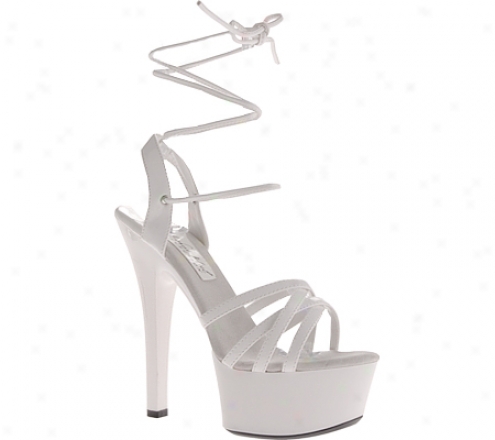 Highest Heel Tess (women's) - White Patent