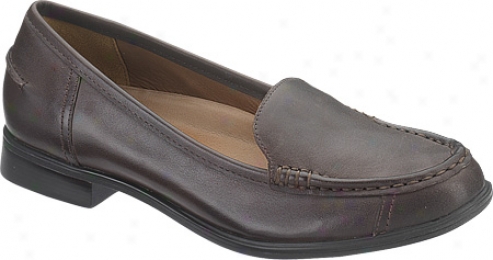 Hush Puppies Blondelle (women's) - Dark Brown Leather