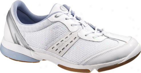 Hush Puppies Hatha (women's) - White/silver Combo