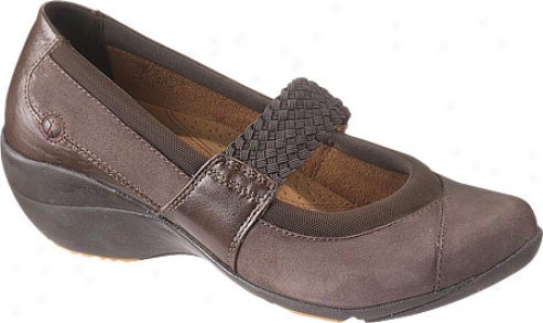 Silence Puppies Motility (women's) - Dark Brown Nubuck/leather