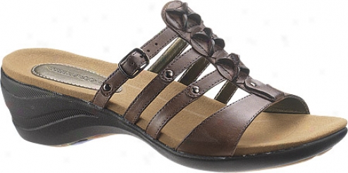 Hush Puppies Valeska (women's) - Dark Brown Leather