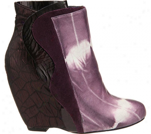 Irregular Choice Motherly Love (women's) - Purple Leather/fabric