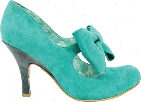 Irregular Choice Tea And Cakes (women's) - Turquoise Leather