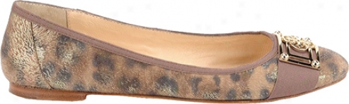 Isola Britt 2 (women's) - Cuoio Tan Printed Leather