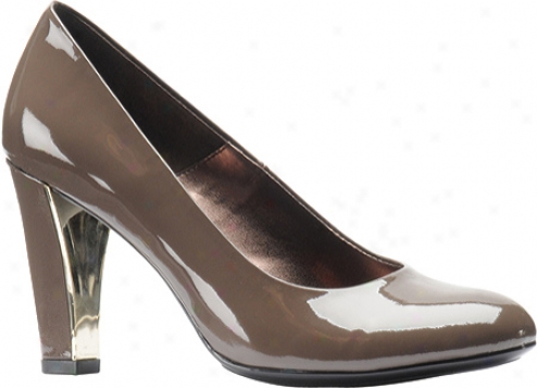 Isola Emerald (women'ss) - Taupe Grey Patent