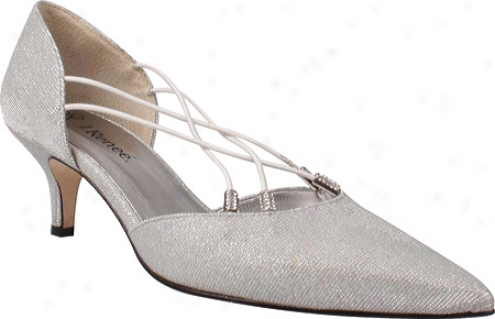 J. Renee Affair (women's) - Silver Dance Glitter Fabric