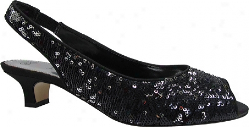 J. Renee Belva (women's) - Black Sequin