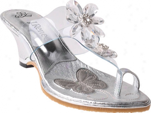 J. Renee Daisy (women's) - Clear Vinyl/silver