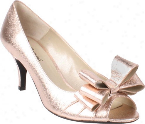 J. Renee Kaylee (women's) - Rose Gold Meyallic Nappa