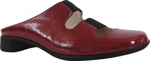 J. Renee Maxie (women's)-  Dark Red Crankle Patent