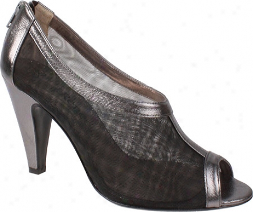 J. Renee Zandra (women's) - Pewter Mstallic Nappa/mesh