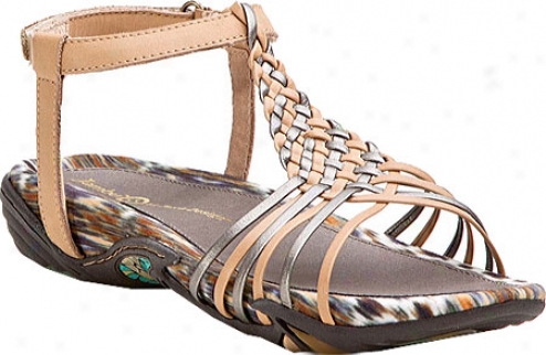 Jambu Chatham (women's) - Nude Metallic Leather/vintage Leather