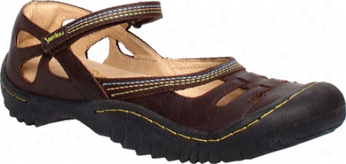 Jambu Planet (women's) - Brown Vintage Leather