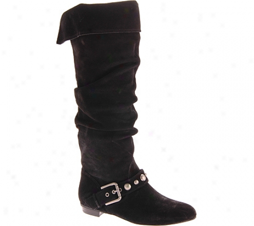 Jessica Simpson Barg (women's) - Black Split Suede