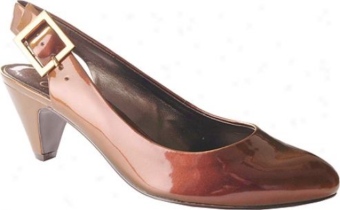 Jessica Simpson Delbie (women's) - Rugged Brown Iridescent Patent