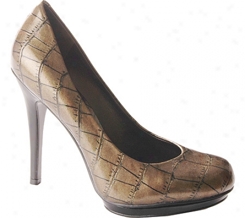 Jessica Simpson Layla (women's) - Grey Green/glass Croco