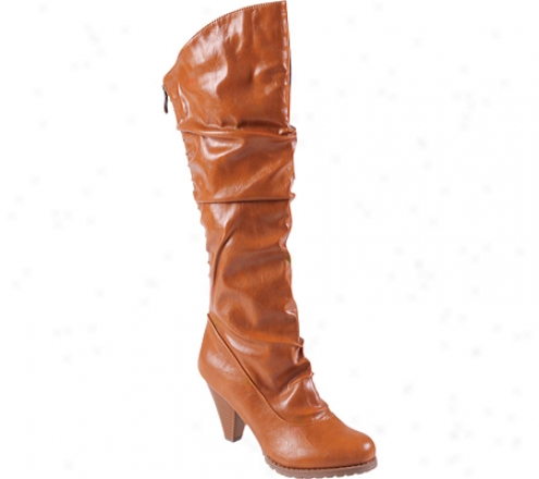 Journee Colleftion Verde-10dl (women's) - Chestnut