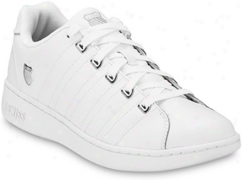 K-swiss Albu5y Ii (women's) - White/platinum