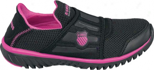 K-swiss Blade Lihtrecover (women's) - Black/neon Pink