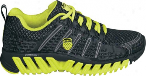 K-swiss Blade Max Endure (women's) - Black/charcoal/optic Yellow