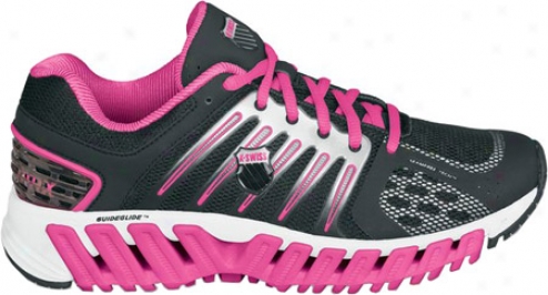 K-swiss Blade Max Stable (women's) - Black/neon Pink/silveer