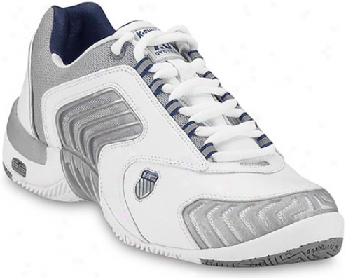 K-swiss Glaciator Scd (women's) - White/platinum/navy