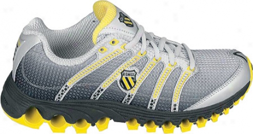 K-swiss Tubes Run 100 (women's) - Blacck Fade/bright Yellow