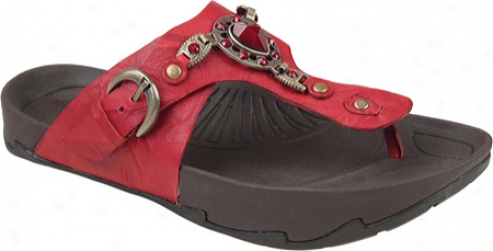 Kalso Earth Shoe Exer-luxe 2 (women's) - Spice Rhino Leather