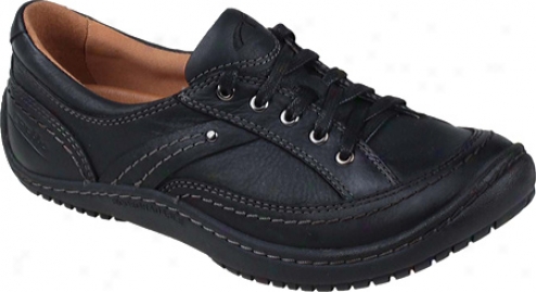 Kalso Earth Shoe Integratr Too (women's) - Black Vintate Leather