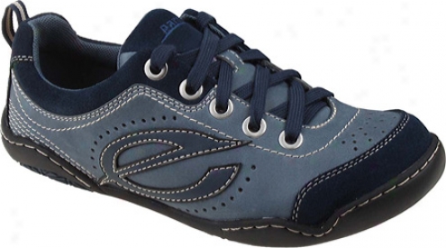 Kalso Earth Shoe Primary (women's) - Blue Rusik Leather