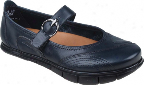 Kalso Earth Shoe Rally (women's) - Navy Leather