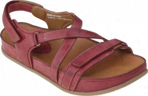 Kalso Earth Shoe Ramble (women's) - Red Leather