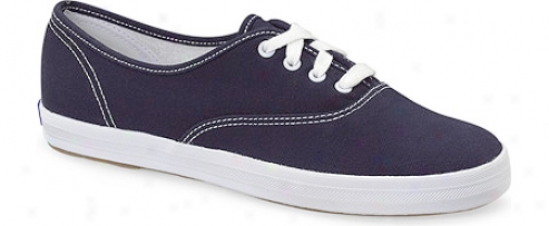 Keds Champion Oxford Canvas (women's) - Navy