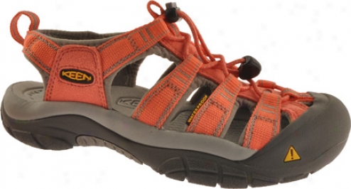 Keen Newport H2 (women's) - Living Coral/neutral Grey