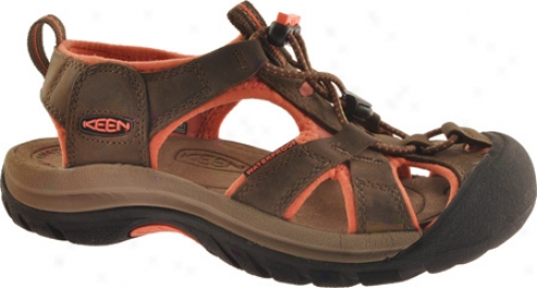 Keen Venice (women's) - Chocolate Chip/living Coral