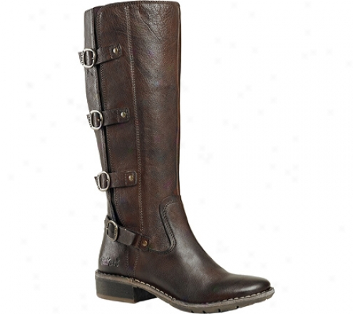 Kickers Groovy (women's) - Brown Leather