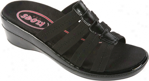 Klogs Acapulco (women's) - Black Patent