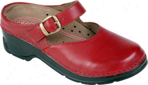 Kloga Lajolla (women's) - Red Print Leather