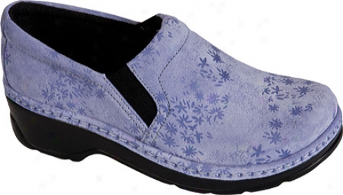 Klogs Naplrs (women's) - Lavender Print Leather