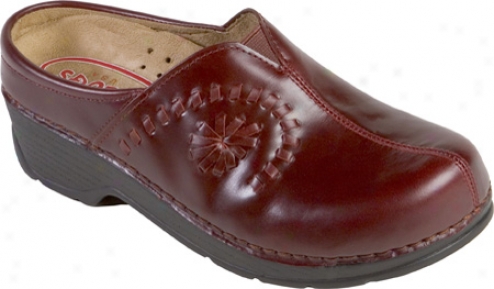 Klogs Portofino (women's - Cranberry Smooth Leather