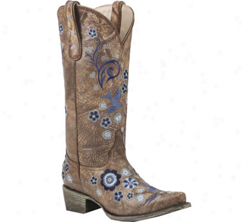 Lane Boots Groovy Girl (women's) - Blue Leather