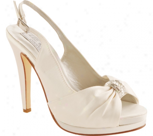 Liz Rene Danielle (women's) - White Silk Satin