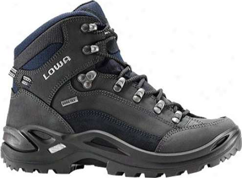 Lowa Renegade Iii Gtx Mid (women's) - Dark Grey/navy