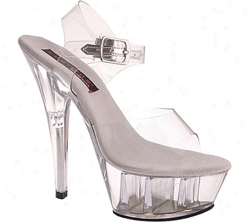 Lucious Eyecandy-608 (women's) - Clear/cleaar