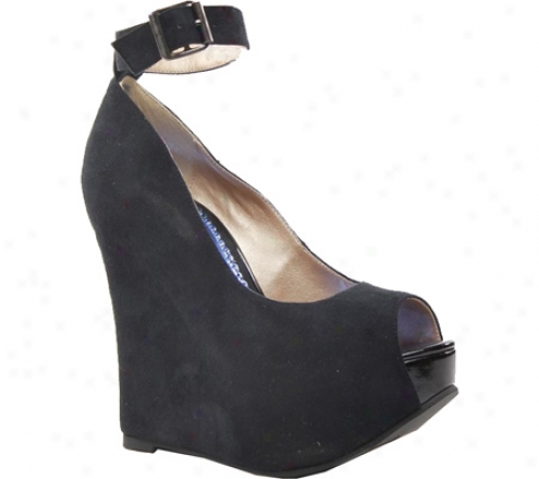 Luichiny Angel Lina (women's) - Black Suede