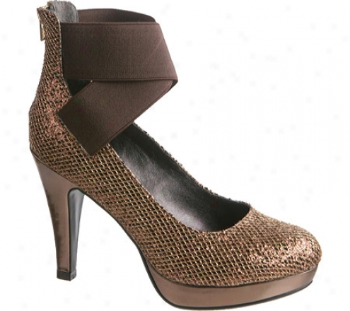 Madeline Adora (women's) - Bronze Glitter Pu