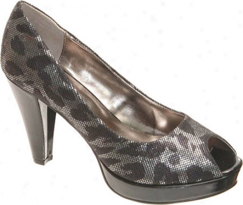 Madeline Gabean (women's) - Black/silver Pu